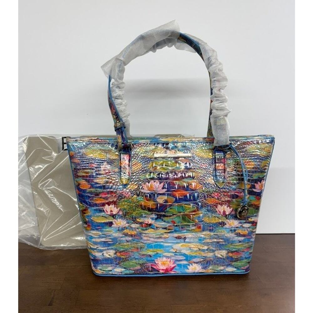 Brahmin Waterlily Medium Asher Shoulder Bag Current Season NWT